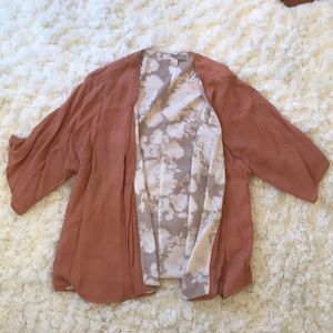 Forever 21  flowy loose light cardigan/blazer